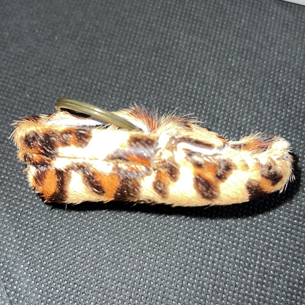 Rare NIB MINNETONKA Mini Moc Key Rings Leopard three boxes - Picture 3 of 7